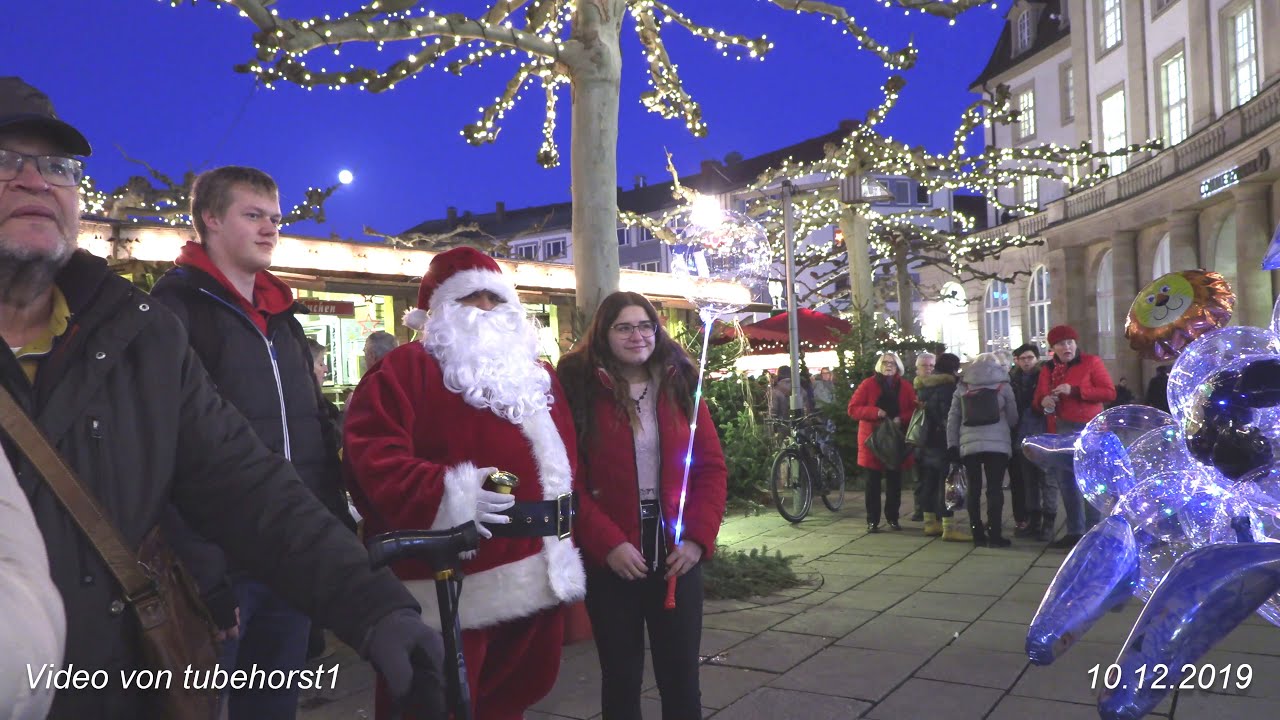 Mit der Regio Tram nach Kassel auf den Weihnachtsmarkt am 10. 12. 2019 in 4K 50p, von tubehorst1