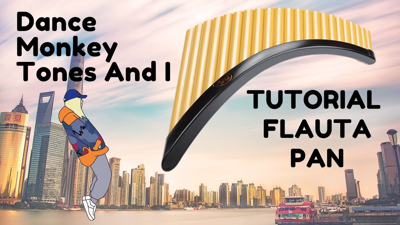 DANCE MONKEY TUTORIAL DE FLAUTA PAN TONES AND I