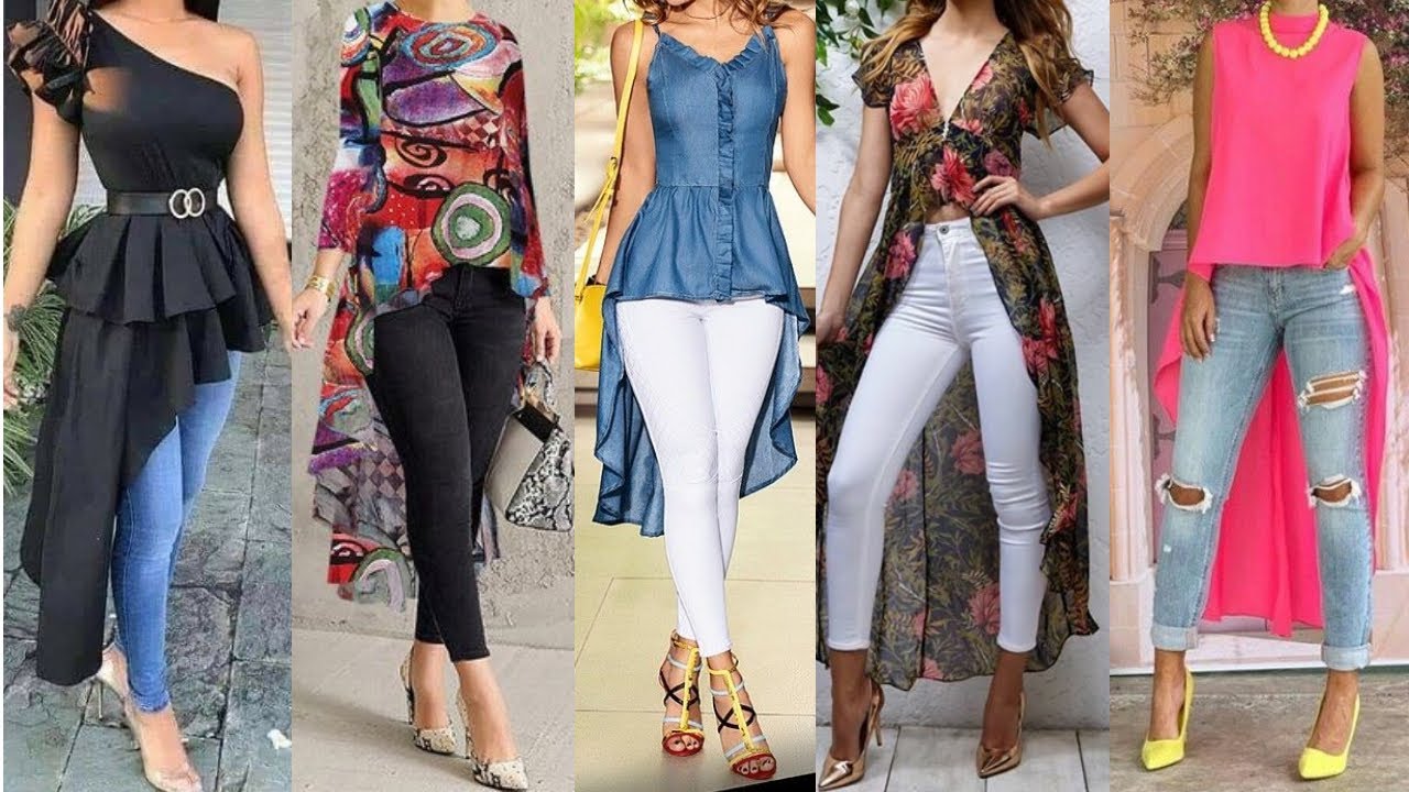 MAXIBLUSAS y BLUSONES LARGOS de MODA 2023 COMO COMBINAR BLUSONES LARGOS y MAXIBLUSAS de moda 2023