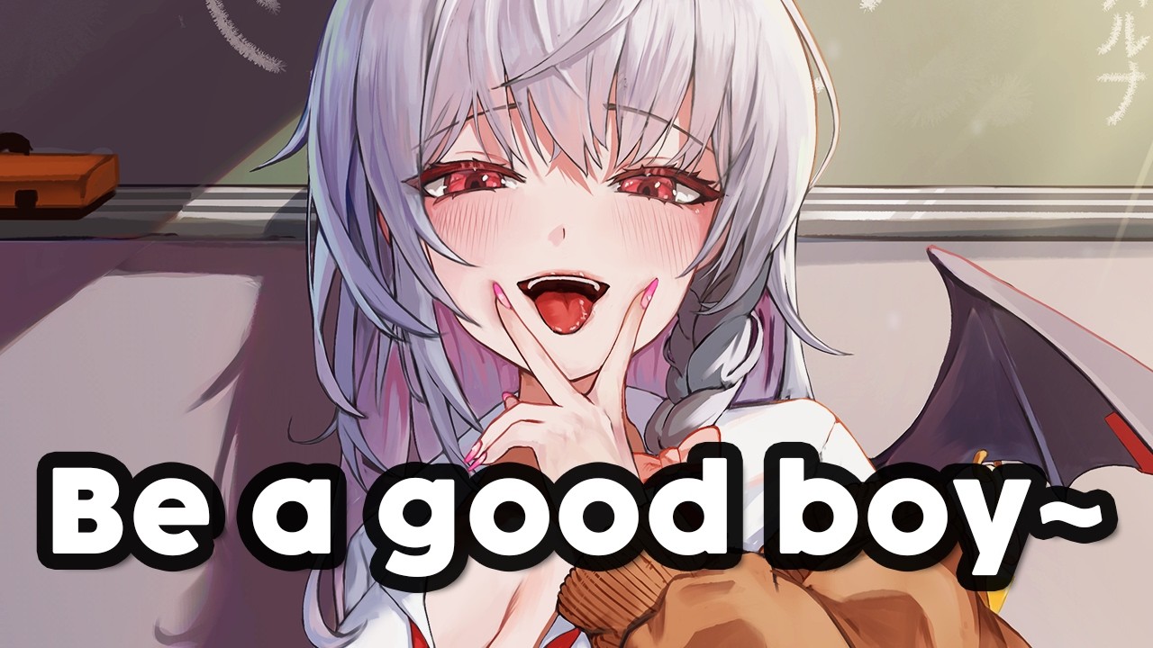 Vampire Teacher Claims You as Hers ♡ [F4A] [FDom] [Possessive] [Teasing] [Comfort] ASMR Roleplay
