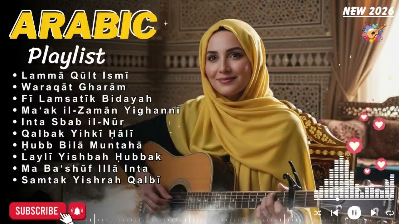 Arabic Romantic Melodies 🎵 | Beautiful Love Songs Playlist