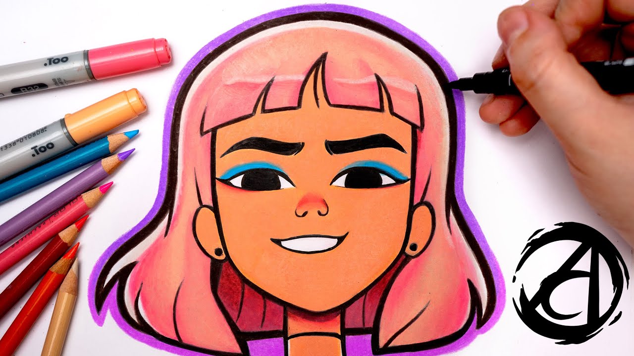 COMO DESENHAR A JENTRY CHAU com a Dai Oliveira