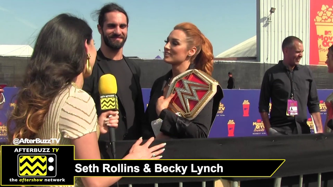 Becky Lynch & Seth Rollins |  MTV Movie & TV Awards 2019