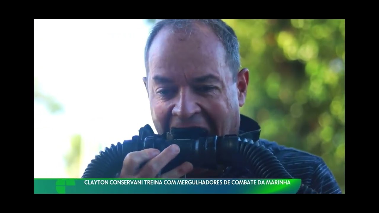 Clayton Conservani treina com Mergulhadores de Combate da Marinha do Brasil (GRUMEC)