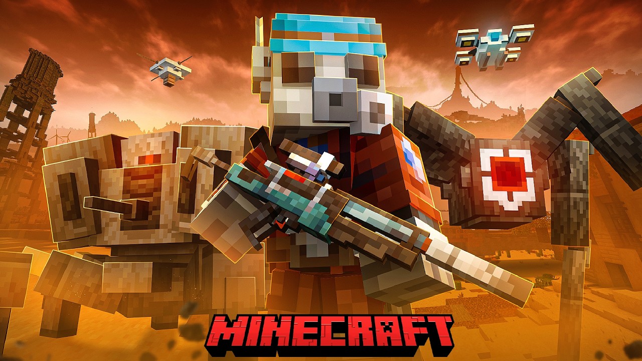 Can 100 Players Survive Minecraft's Dystopian Future?
