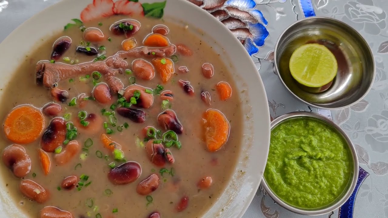 Caldo Nutritivo de Habas/Sopa de Habas/Cocina Agusto