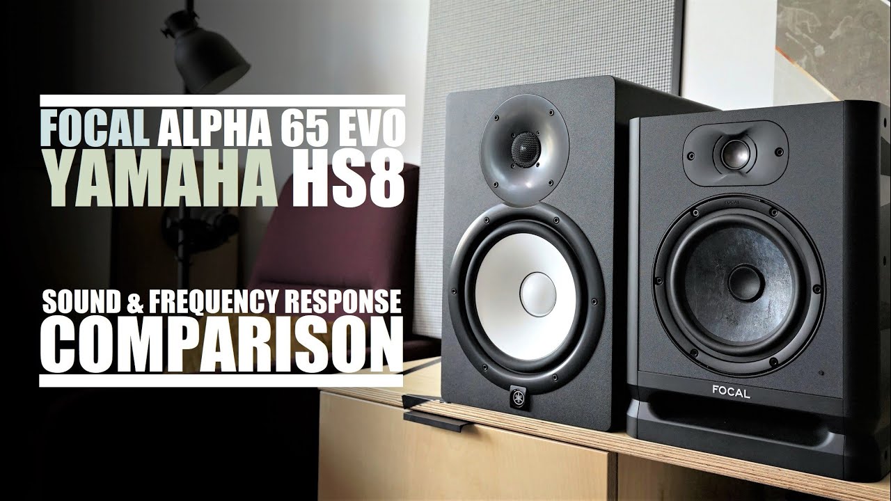 DSAUDIO.review || Focal Alpha 65 EVO против Yamaha HS8 || sound.DEMO
