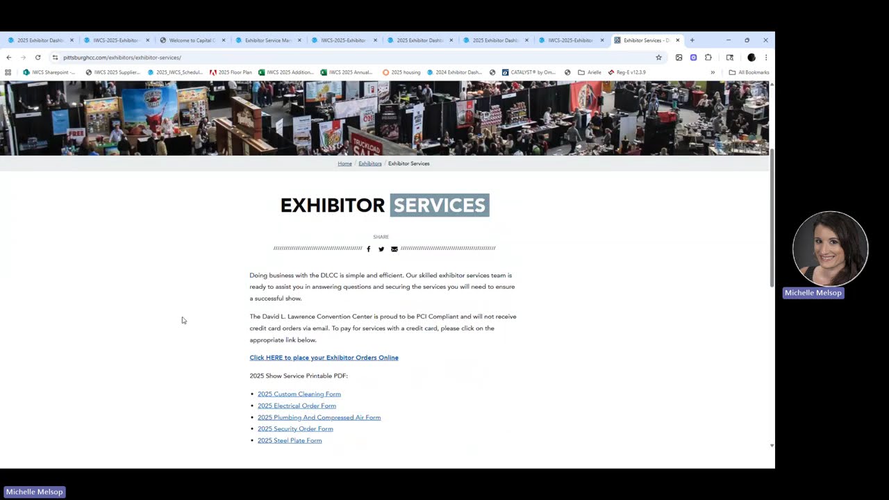 Getting Ready to Exhibit at IWCS