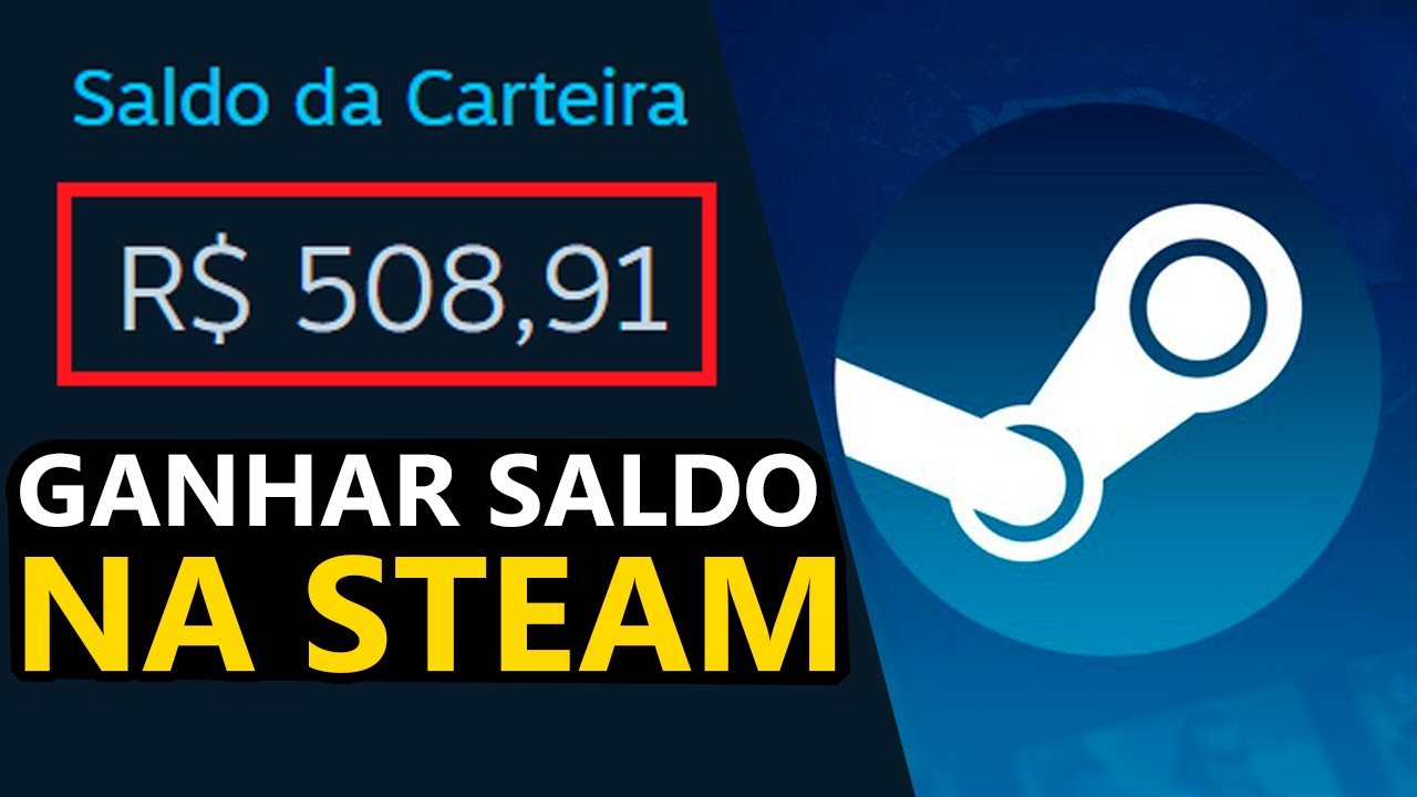 Como Ganhar Dinheiro (Saldo) na Steam de Graça!