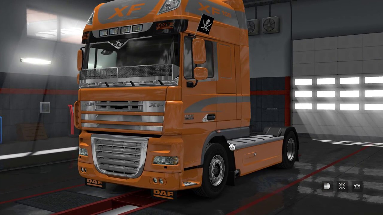 Euro Truck Simulator 2 DAF Tuning pack DLC First Look/Review