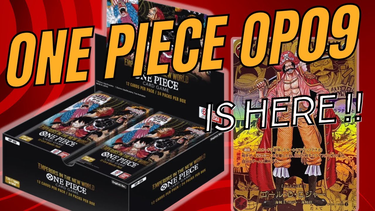 Ouverture de boosters OP09 : One Piece : Emperors New World !