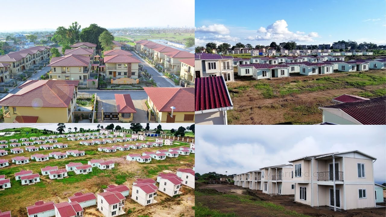 5800 MAISONS EN CONSTRUCTION A KINSHASA UN NOUVEAU QUARTIER PREND VIE !