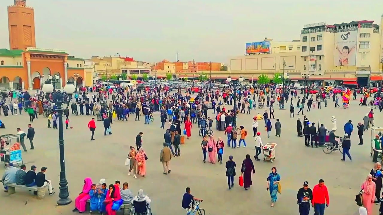 Tour in Oujda city HD _ جولة في مدينة وجدة