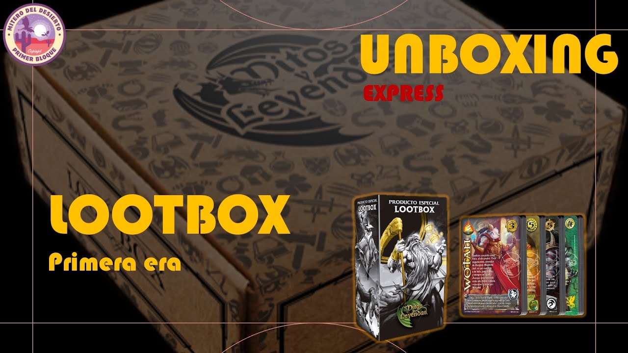 Unboxing express | Lootbox Primera Era | #MyL