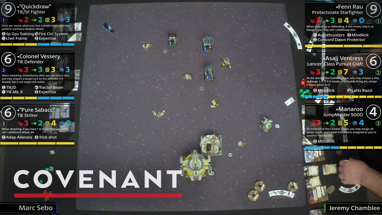 Finals | X-Wing | Mustafar Open 2017 | Marc Sebo - Jeremy Chamblee