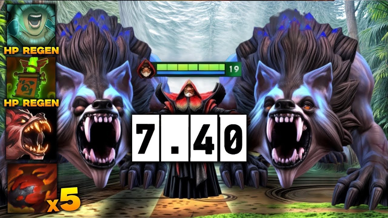 Attack On Titans Warlock Golems +2000 HP Regen🔥🔥🔥28 Kills | Dota 2 Gameplay
