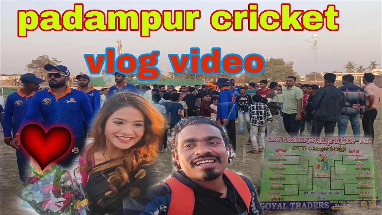 padampur cricket...vlog video..@Puchuvlog1 