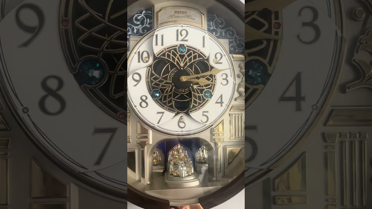 4 Melodies On Seikos 2021 Melodies In Motion Special Collectors Edition Wall Clock