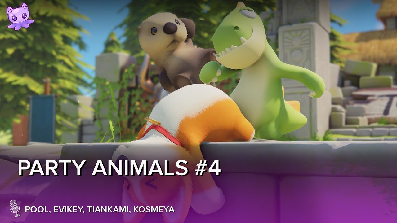 Party Animals #4 | Стрим | sofiko_sculpts