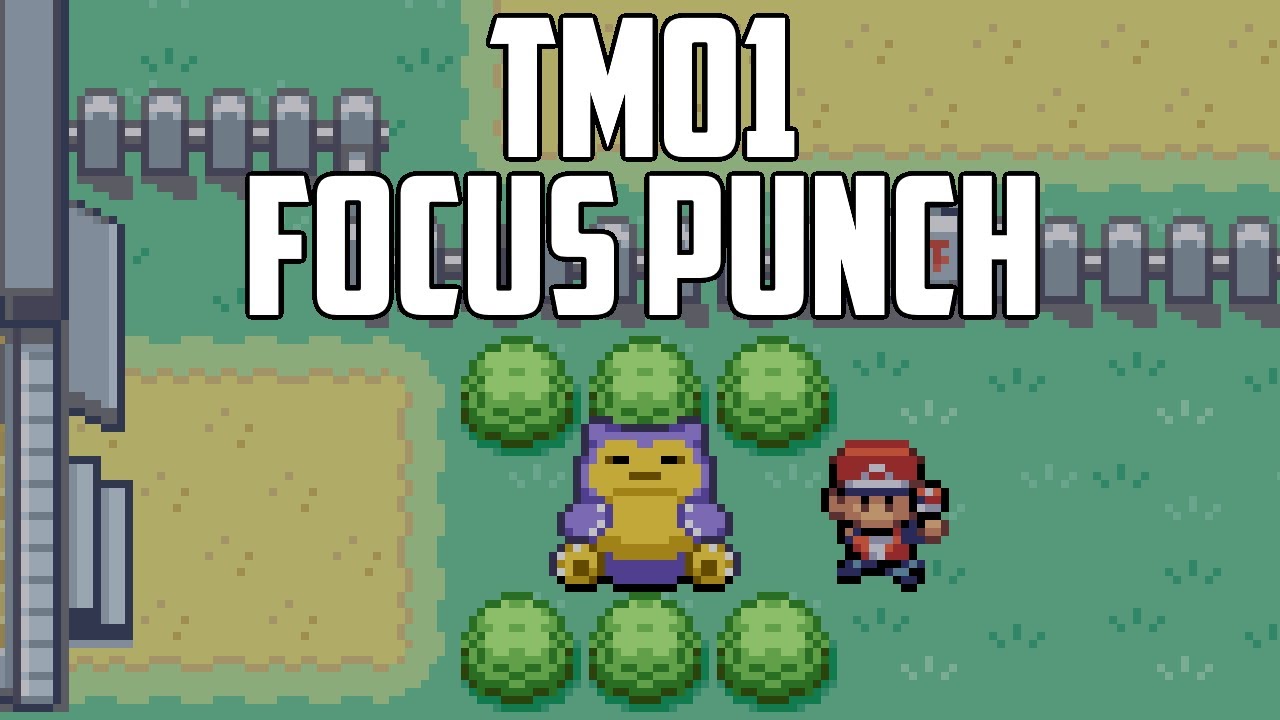 Where to Find TM01 Focus Punch - Pok&eacute;mon FireRed & LeafGreen