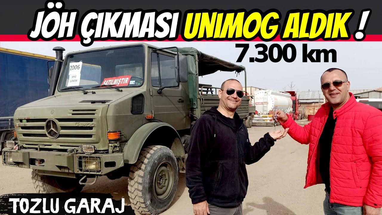TOZLU GARAJ | 7300km'de Unimog U4000 satın aldık | Aksaray'ın Unimog'ları