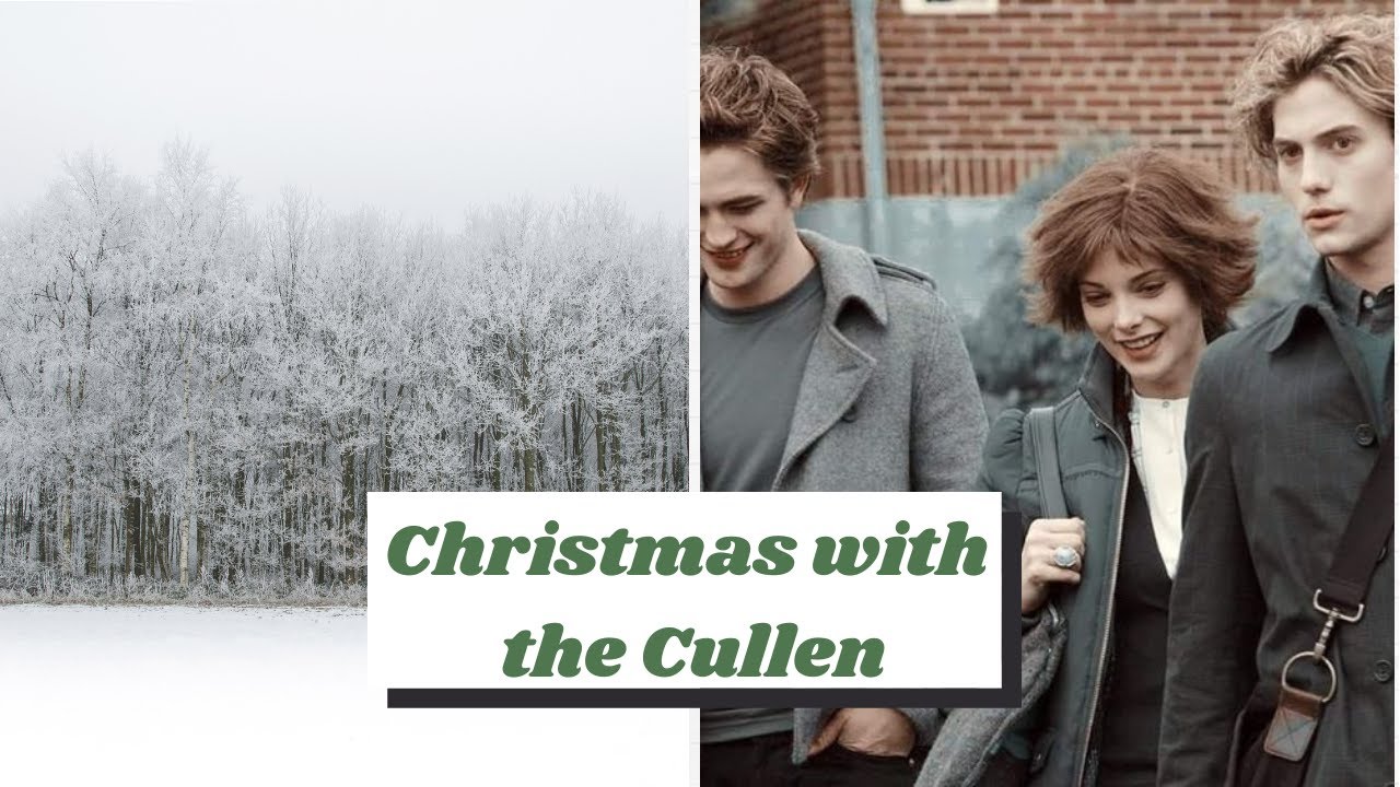 Christmas Time with the Cullen Family 🌲 | Twilight Saga inspired ASMR Ambience