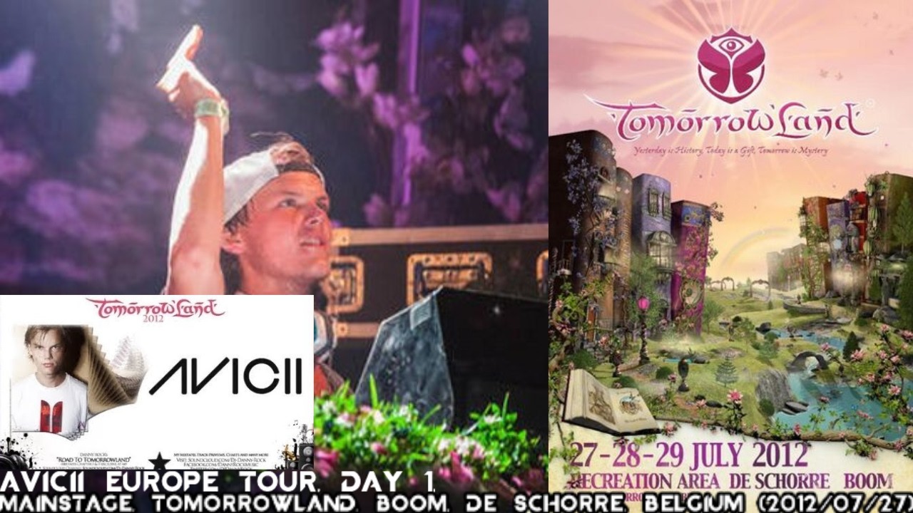 Avicii @ Europe Tour, Day 1, Mainstage, Tomorrowland, Boom, De Schorre, Belgium (2012/07/27)