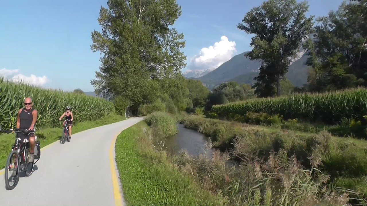 Fiets met ons mee in de omgeving van Levico Terme in Italië .