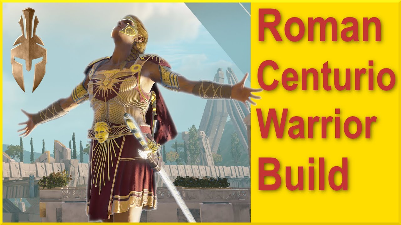 Assassins Creed Odyssey - Roman Centurio Warrior Build - Best Build 2021 - 100% Resistance Tank