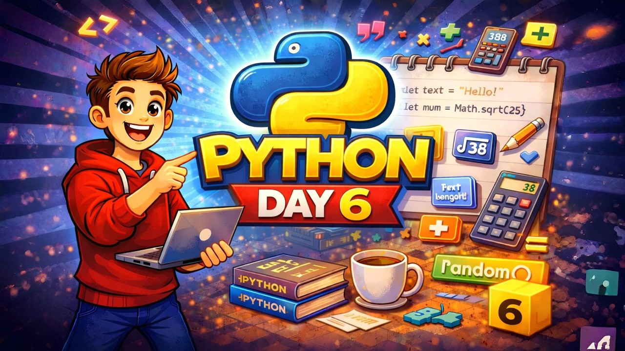 Python Day 6 | 🔥 | Start Your Python Journey Today