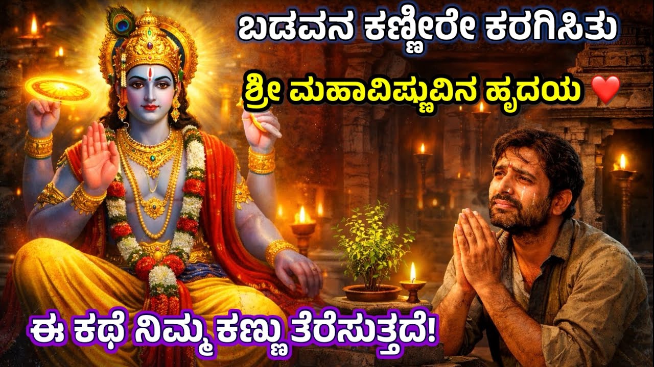 ದೇವರು ಮೌನವಾಗಿದ್ದರೂ ಕೈ ಬಿಡುವುದಿಲ್ಲ | ಶ್ರೀ ಮಹಾವಿಷ್ಣು ಮಹಿಮೆ