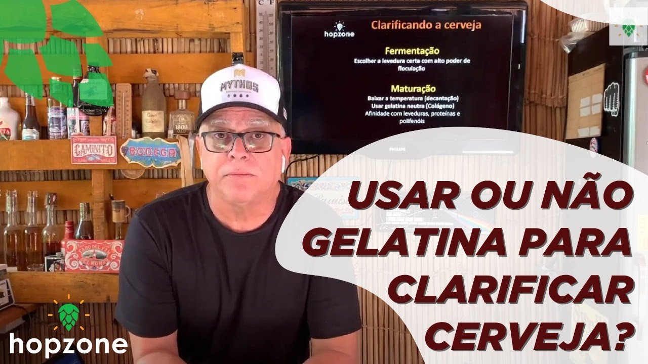 USAR OU NÃO GELATINA PARA CLARIFICAR CERVEJA | EDSON PERRONE