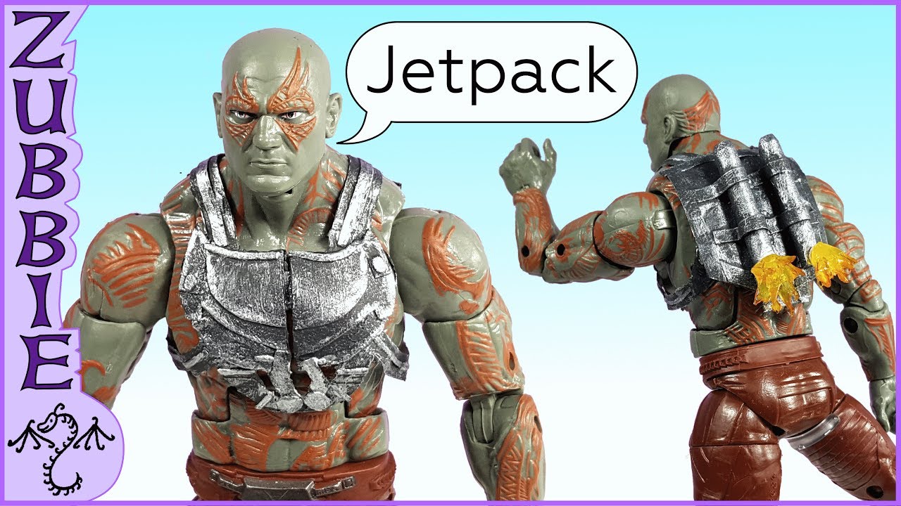 How to Make a Mini Guardians of the Galaxy Jetpack, DIY Action Figure Prop, Aerorig Aero Rig