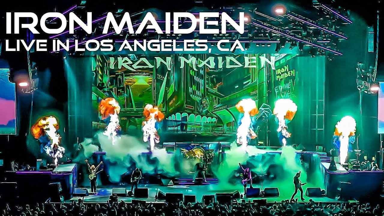 IRON MAIDEN - THE FUTURE PAST TOUR - LOS ANGELES, CA (FULL SET) - 10/08/24