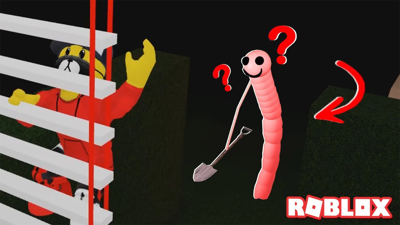 LEZE ZA MNOU ŽÍŽALA S LOPATOU 😡😢 - Roblox Wormy