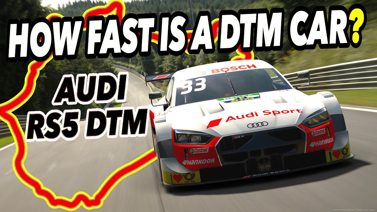 GT7 - AUDI RS5 DTM Car On Nordschleife // Hotlap