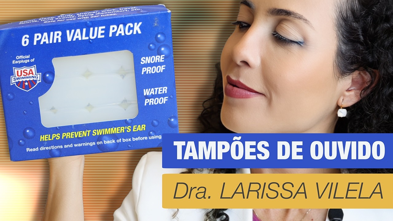 Como usar os tampões de ouvido (protetores auriculares) para vedação à entrada de água?