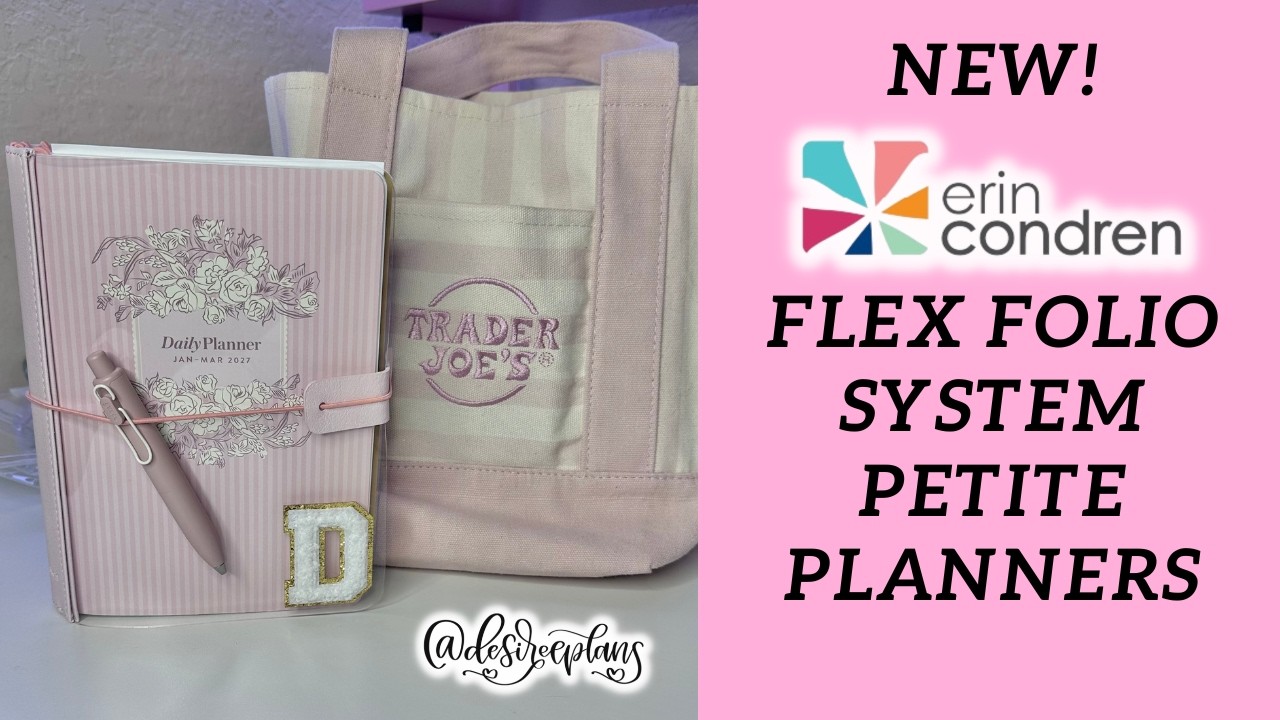 Обзор Erin Condren Flexfolio | Компактный планер | 2027