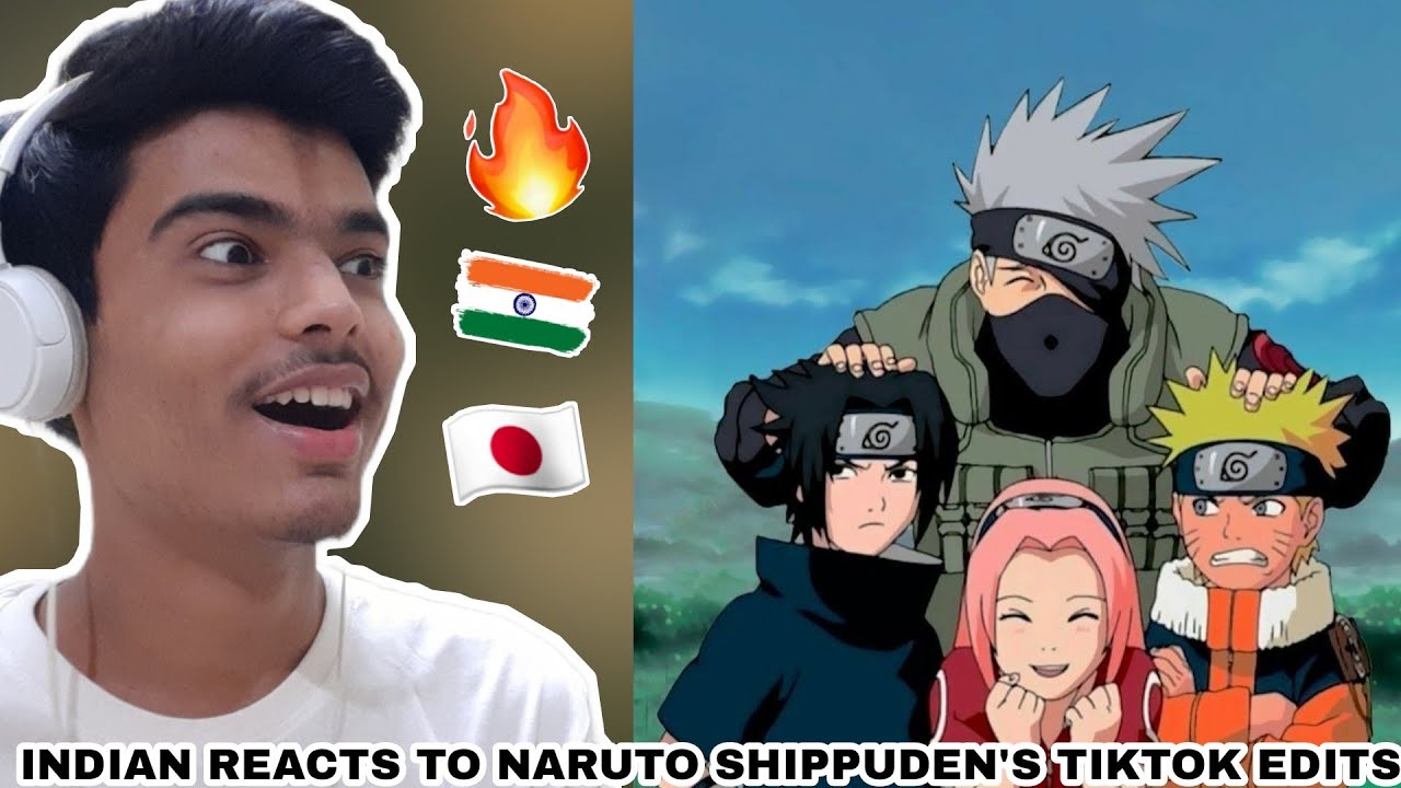INDIAN Reacts to NARUTO SHIPPUDEN's Tiktok edits | NARUTO🍥 | Get Set React!