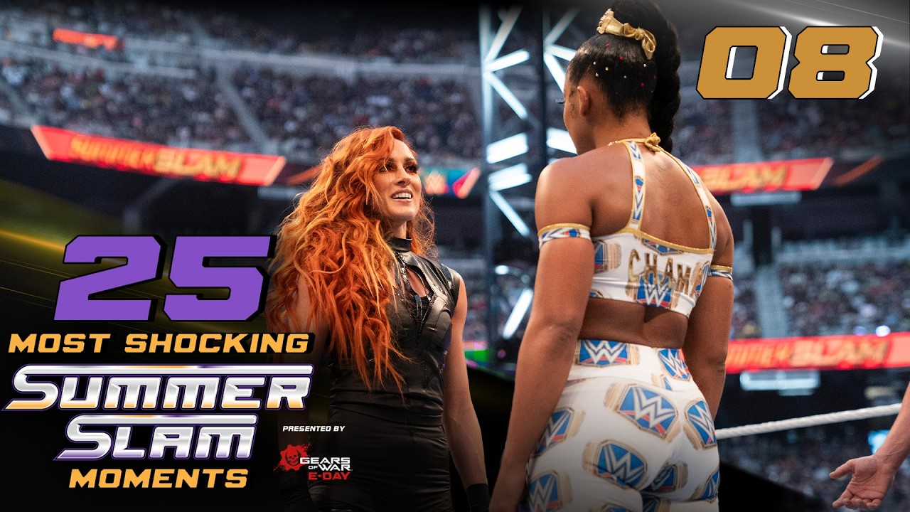 Becky Lynch thrashes Bianca Belair in surprise challenge: 25 Most Shocking SummerSlam Moments