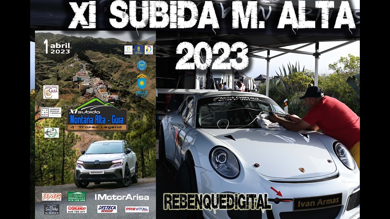 XI SUBIDA A MONTAÑA ALTA DE GUIA 2023 - Regularidad  #attack #cochesclasicos #rallylegend #subidas