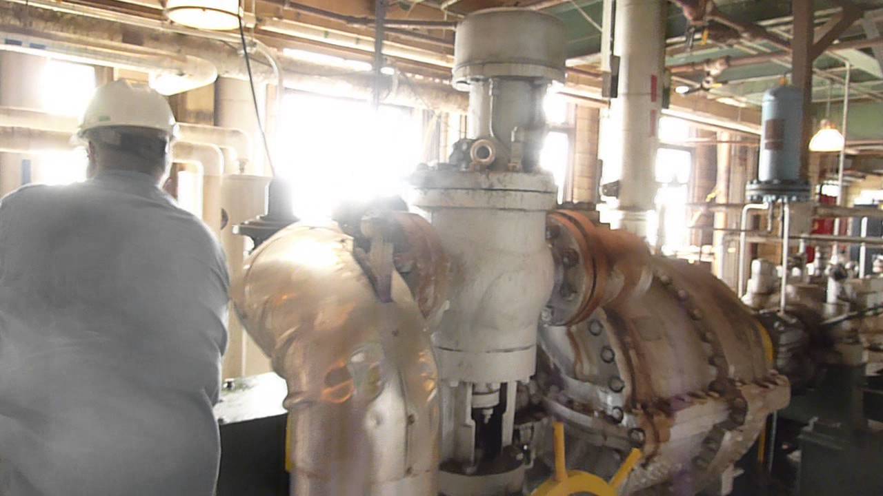 Starting a Steam Turbine-Driven Feedwater Pump at Kendall Station.