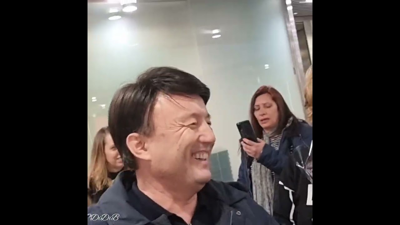 Dimash Qudaibergen arrival to Düsseldorf Airport April 8th 2022