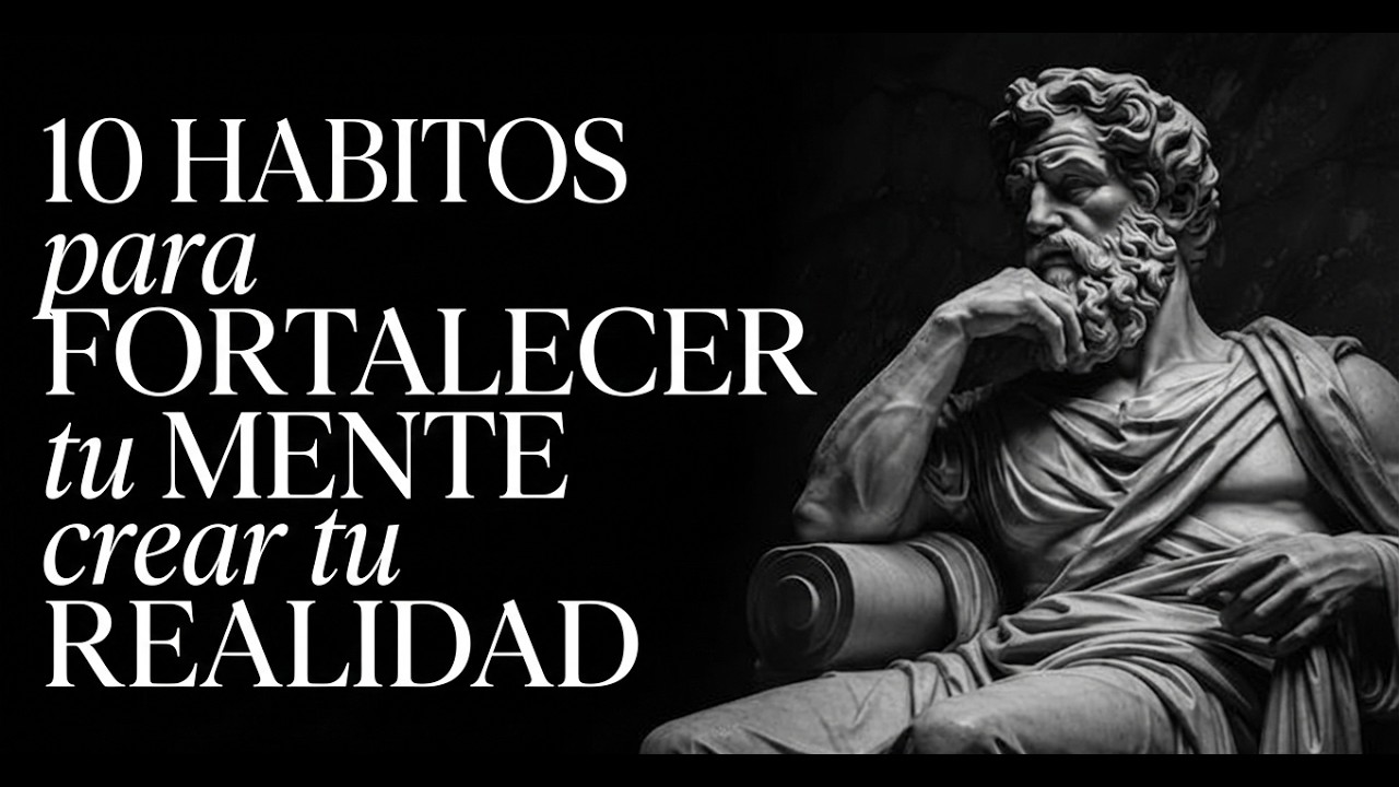 10 HABITOS para FORTALECER tu MENTE crear tu REALIDAD | VIDA ESTOICA