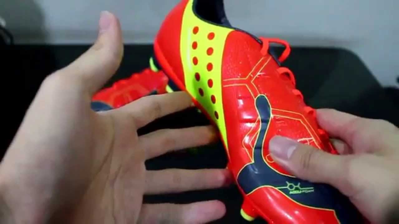 PUMA evoPOWER 1 HG Peach/Ombre/Blue Unboxing & First Impression (Thai)