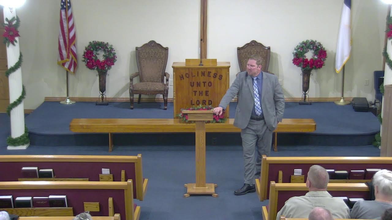 1/4/25 Sunday Morning Worship Service with Special Speaker Matt Hunter