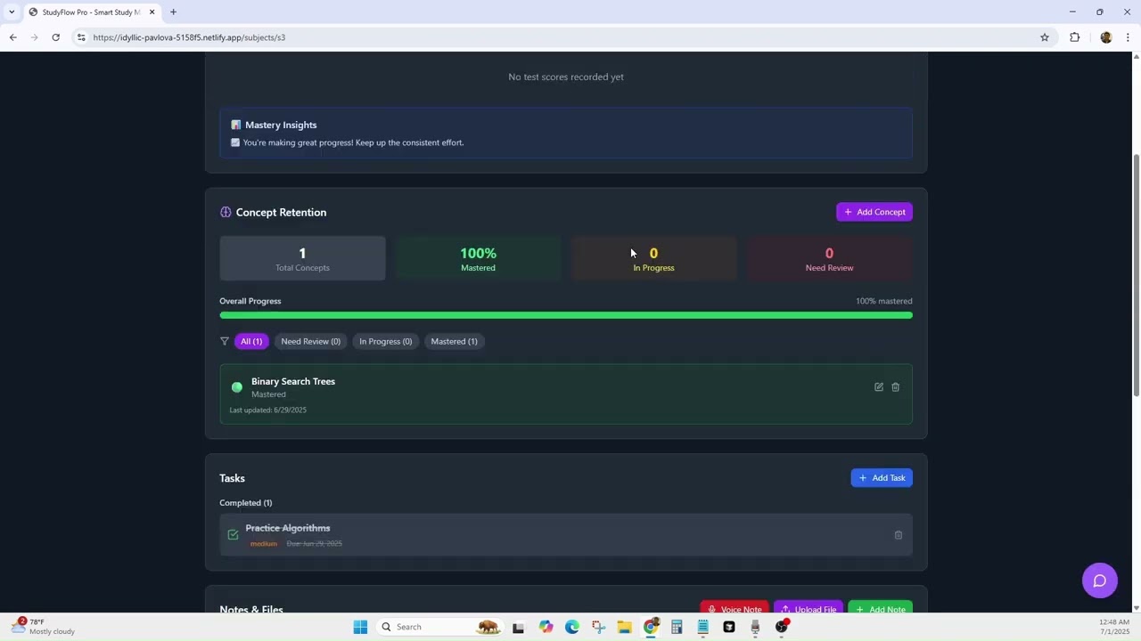 StudyFlow Pro - Demo