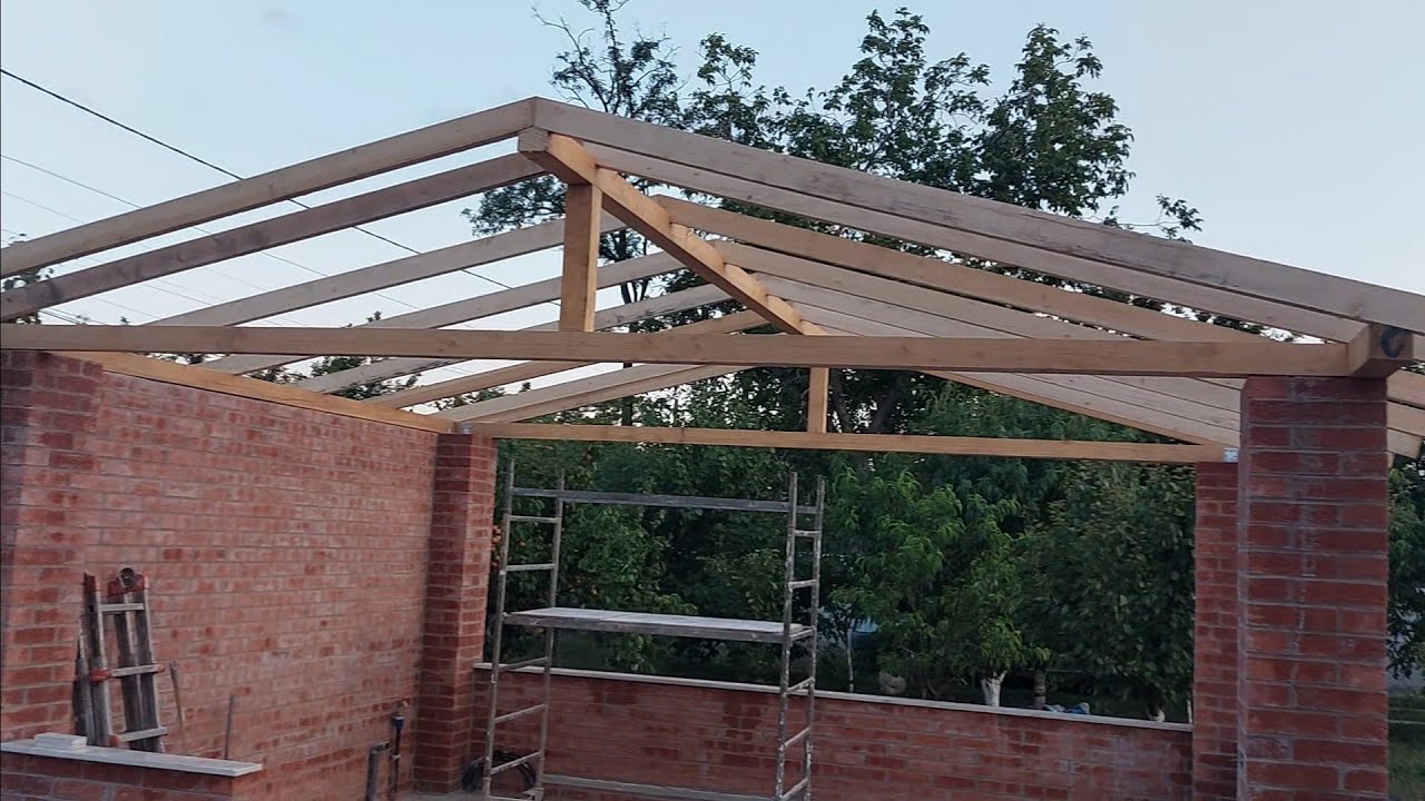 Construcție foișor.Ep 12 / Finalizare schelet acoperiș