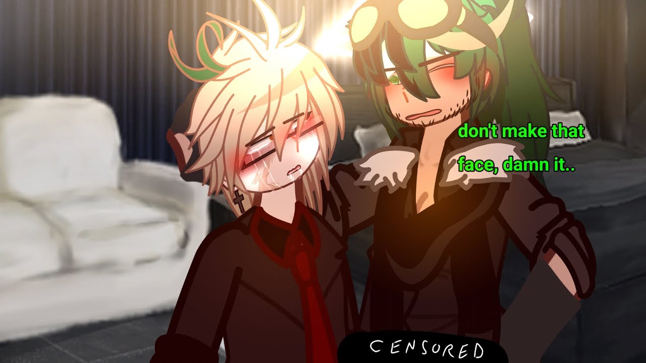 🫣‼️||Don't make that face, you're driving me crazy.|| dkbk/bkdk✨🏳️‍🌈// //Gacha club// //MHA/BNHA//