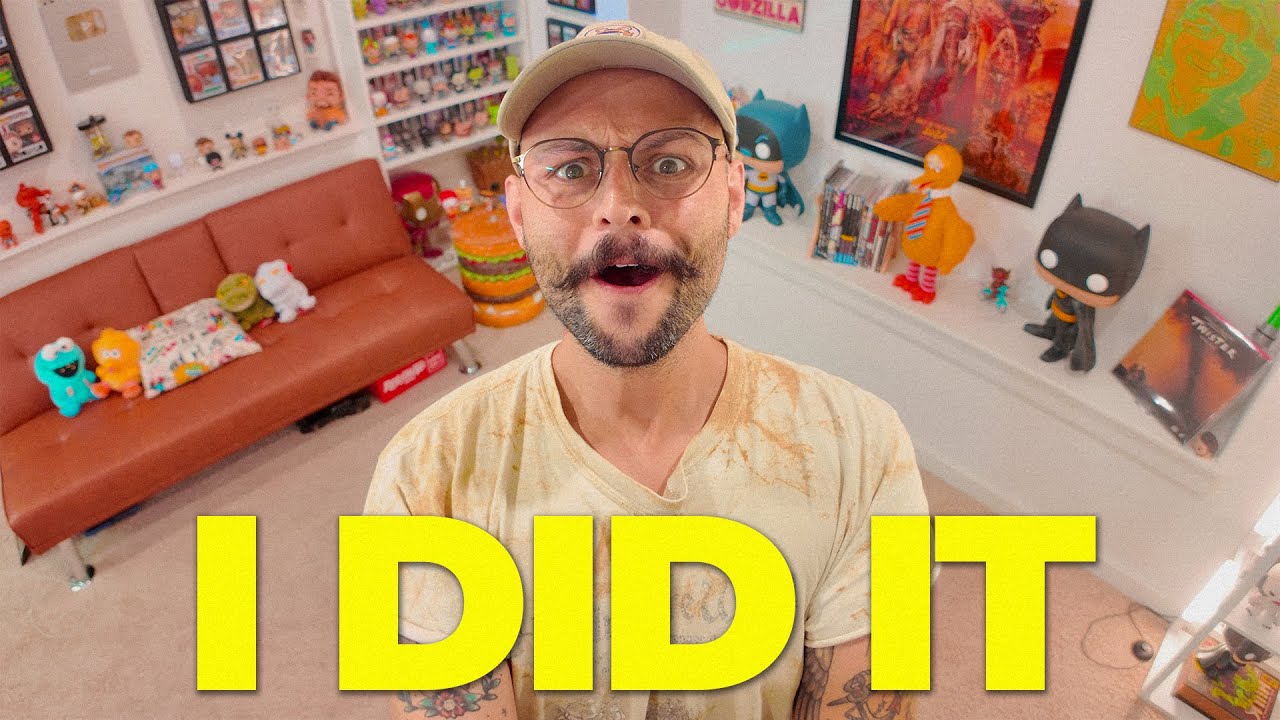 cleaning my office (plus a room tour)